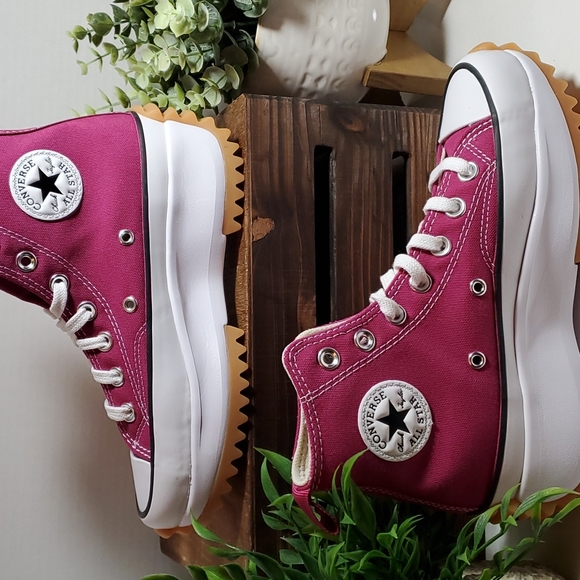 CONVERSE RUN STAR HIKE HI PLATFORM SESONAL COLOR  UNISEX WOMENS  SZ / 172362C - Picture 10 of 16